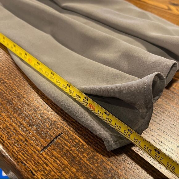 Elegant Gray Halter Maxi Dress with sequins details - Picture 11 of 14